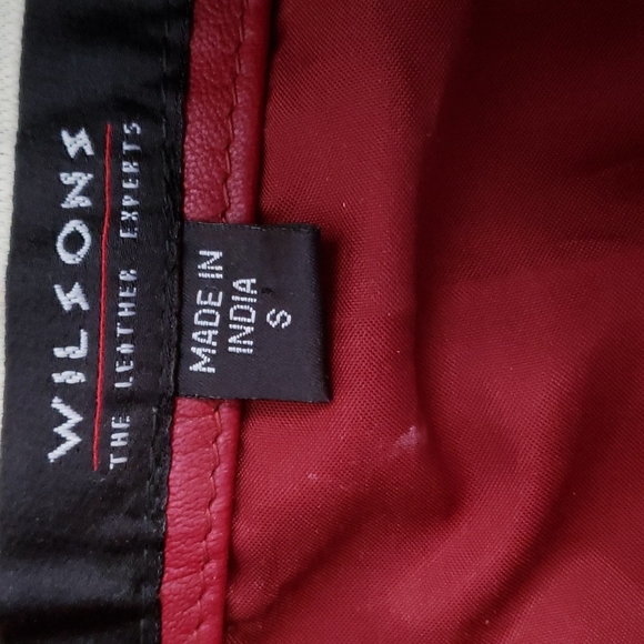 Vintage Wilson Leather Bomber Jacket. - Picture 9 of 15